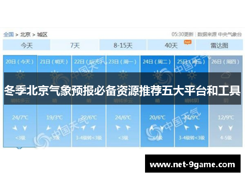 冬季北京气象预报必备资源推荐五大平台和工具